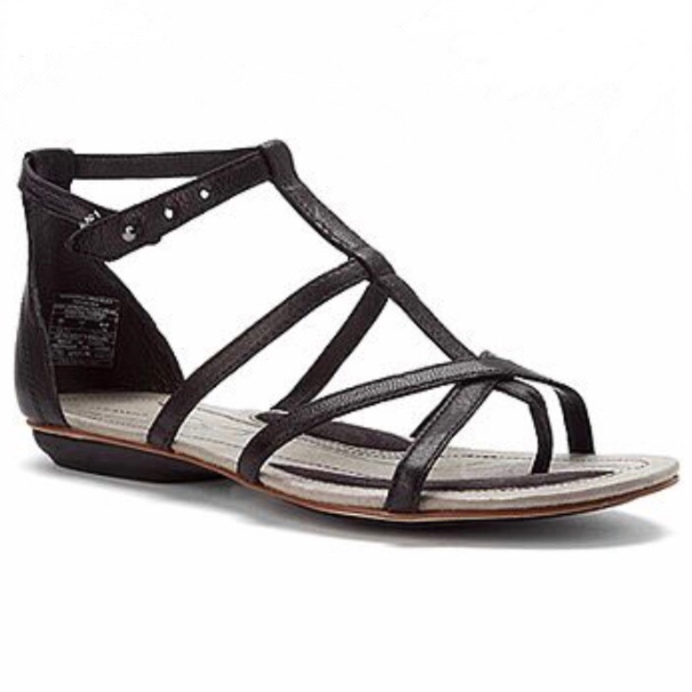 EUC Patagonia Black Strappy Sandals